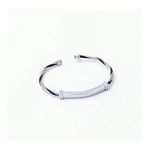 Rêve Diamant Bracelet JH 100% En Acier Argenté + Boite Cadeau au meilleur prix au Maroc