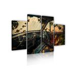 Tableau décoratif Quadriptyque - intérieur design, décoration moderne, art abstrait V122 au meilleur prix au Maroc