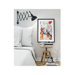 Tableau Encadré sous Verre-Plexi L40 x H60 cm - A606 au meilleur prix au Maroc