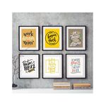 Tableau Encadré sous Verre-Plexi L30 x H40 cm x6 - TC612 au meilleur prix au Maroc