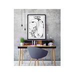 Tableau Encadré sous Verre-Plexi L40 x H60 cm - TC589 au meilleur prix au Maroc