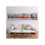 Tableau décoratif L45 x H45 cm (x2) L100 X H45 cm - intérieur design, moderne, art abstrait A150 au meilleur prix au Maroc