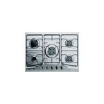 PLAQUE ENCASTRABLE A GAZ 5 FEUX EN INOX au meilleur prix au Maroc