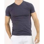 T-shirt col V MC Anthracite au meilleur prix au Maroc