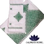 Drap housse et oreiller traditionnelle en coton pour lit bébé au meilleur prix au Maroc