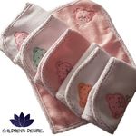 Pack de 6 Serviettes de toilette pour bébé Enfant Serviette de salive de bain en Fibre de bambou au meilleur prix au Maroc