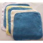 Pack de 6 Serviettes de toilette pour bébé Enfant Serviette de salive de bain en Fibre de bambou au meilleur prix au Maroc
