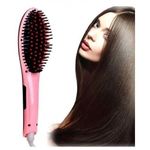 Brosse lissante Magique électrique - Rose au meilleur prix au Maroc