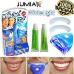 Kit Blanchiment des Dents Gel + Lampe UV WhiteLigh au meilleur prix au Maroc