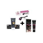 Pack spécial Visage - Derma roller 0,5 & Voox DD cream &mas+que noir pour les saletés & points noirs au meilleur prix au Maroc