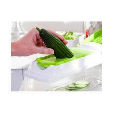 Genuis Nicer Dicer Découpe Légumes - Vert - Multifonctions 12 Pieces au meilleur prix au Maroc