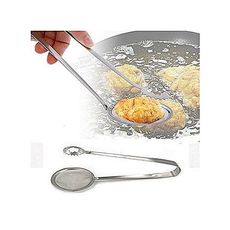 Pinces Passoire Cuillère filtre à huile En Acier Inoxydable au meilleur prix au Maroc