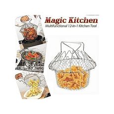 Magique de cuisine 12 in 1 Chef Basket Panier Pliable Multi Usage au meilleur prix au Maroc