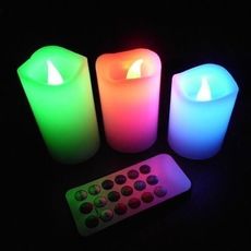 Luma candles 12 LED  différentes couleurs au meilleur prix au Maroc
