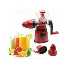 CENTRIFUGEUSE MANUELLE A MANIVELLE 2 EN 1 MOTIF UTILISES COMME PRESSE AGRUMES ET MACHINE A GLACE MANUEL au meilleur prix au Maroc