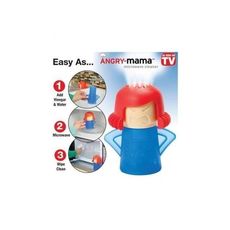 Nettoyeur à vapeur de Micro-ondes Angry Mama au meilleur prix au Maroc