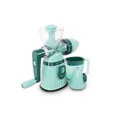 Centrifugeuse manuelle à manivelle 2 en1 parfaite pour le jus de fruits et légumes au meilleur prix au Maroc