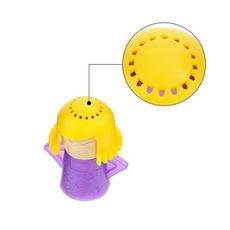 Nettoyeur à vapeur de Micro-ondes Angry Mama-mauve au meilleur prix au Maroc