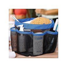 8 Pocket SHOWER CADDY-Portable Travel Towel, Underwear & Toiletry Holder, au meilleur prix au Maroc
