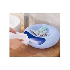 Bol melon de rangement multifonctionnel  avec emplacement  pour téléphone - Bleu au meilleur prix au Maroc