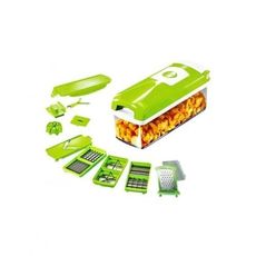 Appareil de découpe  Multi-accessoire pour couper-hacher-trancher-râper avec 1 éplucheur au meilleur prix au Maroc