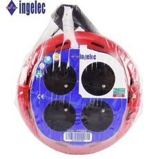 Enrouleur à usage domestique - 4 prises 2P+T - 5m au meilleur prix au Maroc