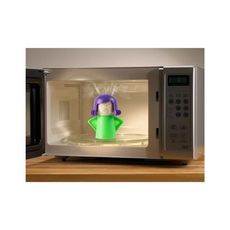 Nettoyeur à vapeur de Micro-ondes Angry Mama-vert au meilleur prix au Maroc