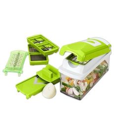 Nicer Dicer Plus - Decoupe facile Legumes et fruits - 12 Pieces au meilleur prix au Maroc