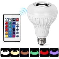 Ampoule de musique LED Bluetooth avec Lumieres d'ambiance et Télécommande au meilleur prix au Maroc
