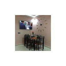 Horloge Murale 3D 60 cm  - Doré au meilleur prix au Maroc