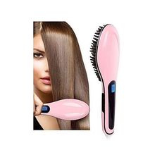 Brosse lissante Electrique - Cheveux Doux et Lisse au meilleur prix au Maroc