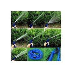 Tuyau Arrosage Extensible 30m + Pistolet à Eau 7 jets ( Bleu ) au meilleur prix au Maroc
