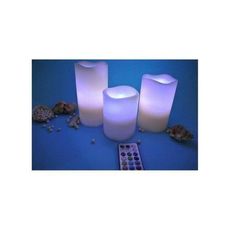 Pack 3 bougies lumineux Luma candles au meilleur prix au Maroc