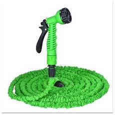 Tuyau Arrosage Extensible 30m + Pistolet à Eau 7 jets ( vert ) - Magic hose au meilleur prix au Maroc