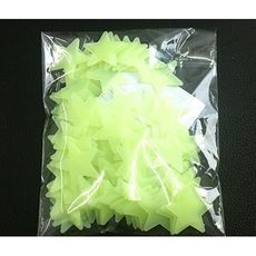 100 Pcs Décoration Murale Sticker Etoile Lumineux au meilleur prix au Maroc