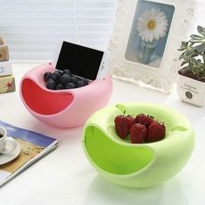 Bol melon de rangement multifonctionnel  avec emplacement  pour téléphone - Vert au meilleur prix au Maroc