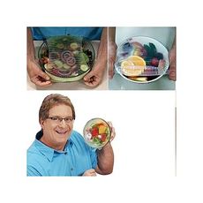 4 en 1 STRETCH AND FRESH Couverture de frais Elyseesen Joint réutilisable en silicone alimentaire Wrap couverture Stretch Fresh cuisine outils au meilleur prix au Maroc