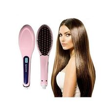 Brosse Lissante Avec Affichage LCD Original -rose au meilleur prix au Maroc
