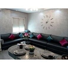 Horloge Murale 3D Originale Design  - Silver au meilleur prix au Maroc