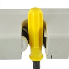 Porte Balais mural et autre outils à 5 Compartiments et 6 Crochets au meilleur prix au Maroc