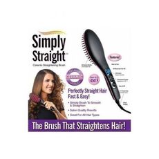Brosse Simply Straight électrique Fast Hair au meilleur prix au Maroc