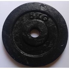 4 DISQUE 5 KG NOIRE au meilleur prix au Maroc