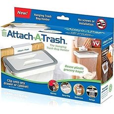 Attach-A-Trash Fixez un sac poubelle, sac poubelle à suspendre, support de sac poubelle. au meilleur prix au Maroc