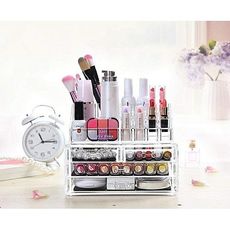 Boîte de rangement pour bijoux et cosmétiques de haute qualité -  Organisateur Boîte De Rangement Cas Cosmétique Bijoux 4 Tiroirs Cas Titulaire Maquillage au meilleur prix au Maroc