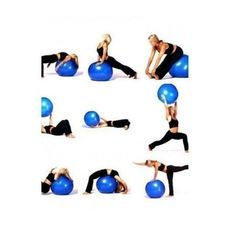 Ballon Gym- Bleu au meilleur prix au Maroc