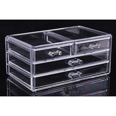 Boite Acrylique De Maquillage et Bijoux Avec 4 Tiroirs au meilleur prix au Maroc