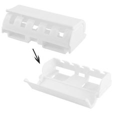 Automatic Toothpaste Dispenser, With Toothbrush Holder au meilleur prix au Maroc