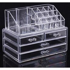 Boite Acrylique De Maquillage et Bijoux Avec 4 Tiroirs au meilleur prix au Maroc