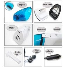 Super aspirateur Portable de voiture alimenté par allume-cigare 12 V DC au meilleur prix au Maroc