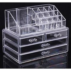 Boite Acrylique De Maquillage et Bijoux Avec 4 Tiroirs au meilleur prix au Maroc